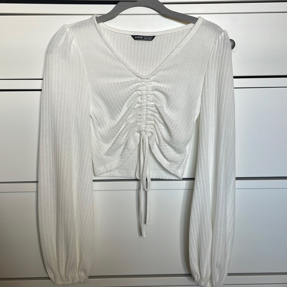 XS SHEIN, long sleeve crop top